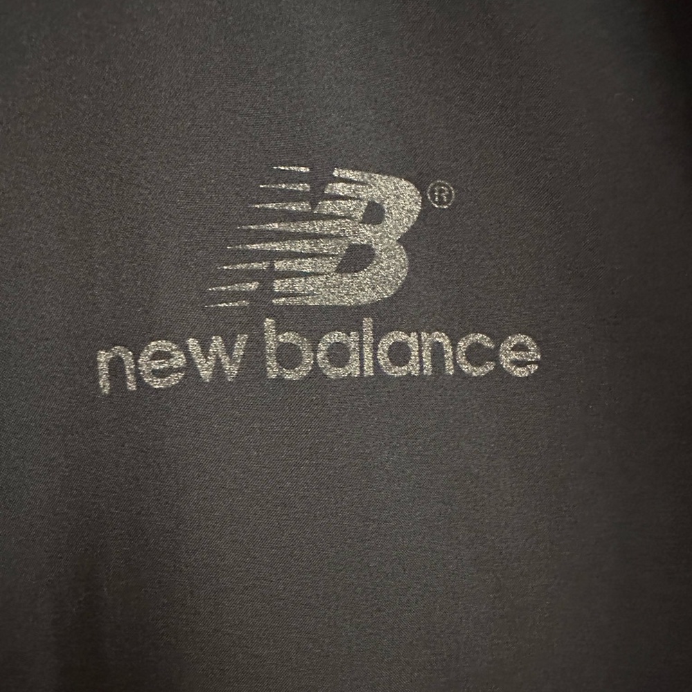 New Balance Black and Red Windbreaker Jacket - Picture 4 of 7